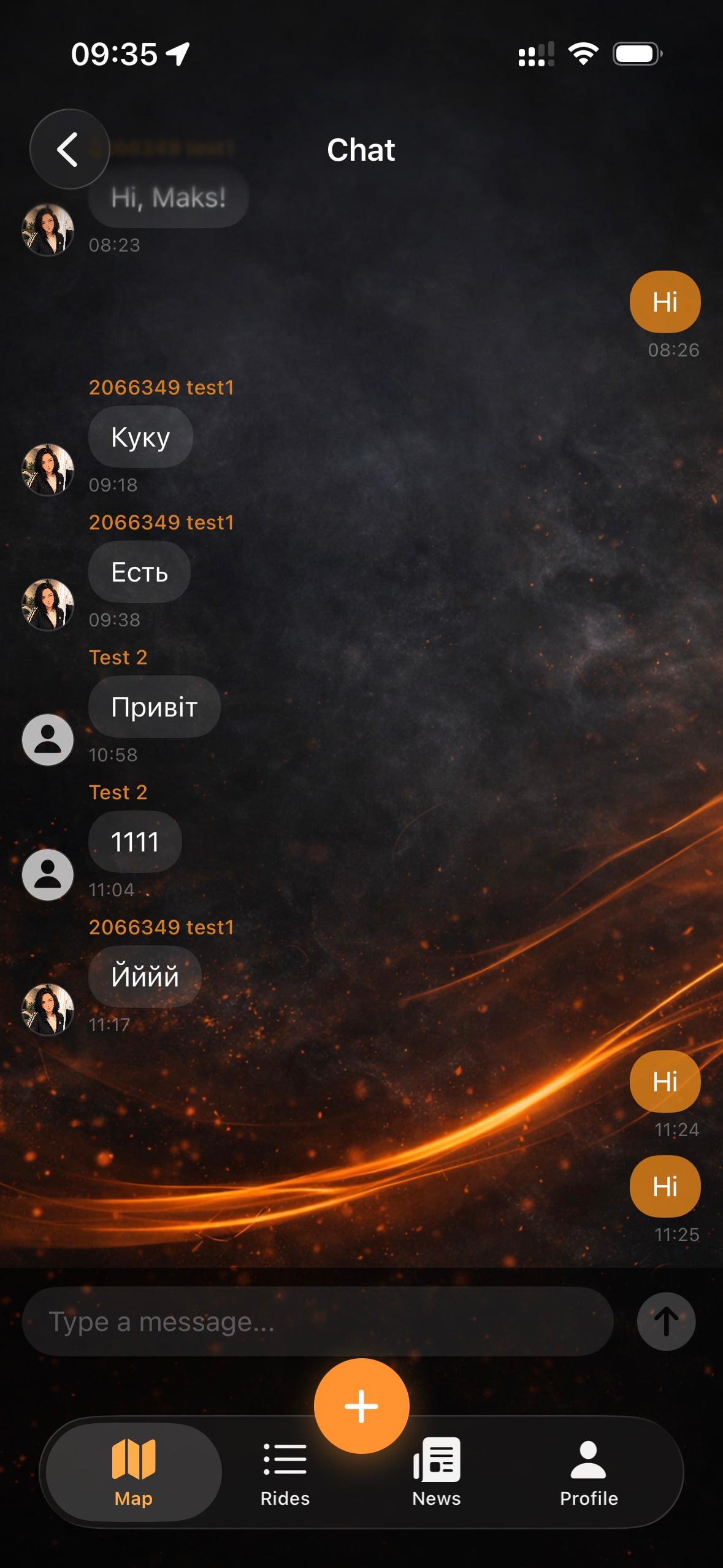 Ride Chat