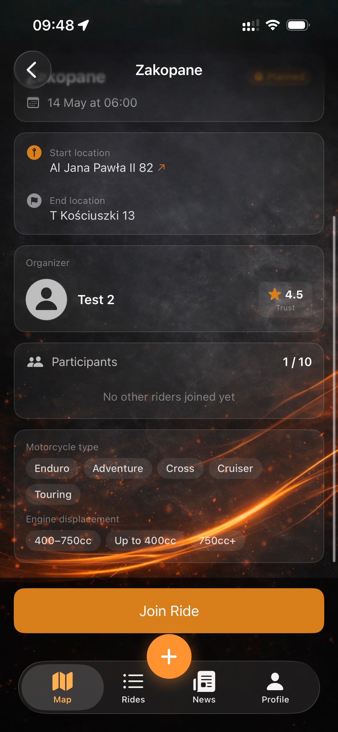 Join Ride