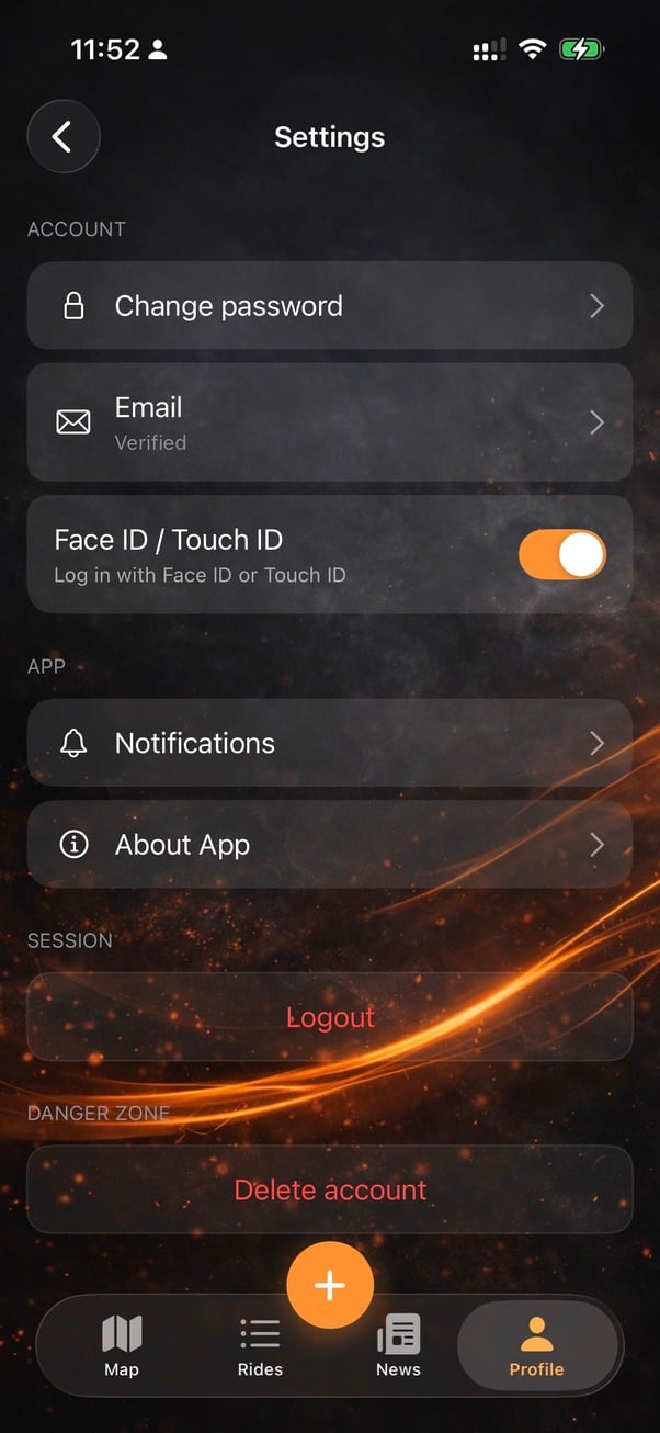 Settings